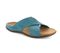 Strive Palma - Women\'s Slip-on Sandal with Arch Support - Teal - Angle