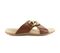 Strive Palma - Women's Slip-on Sandal with Arch Support - Link Tan - Side