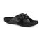 Strive Palma - Women's Slip-on Sandal with Arch Support - Link Black - Angle