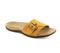 Strive Paros - Women\'s Adjustable Strap Slip-on Arch Supportive Sandal - Sunflower - Angle