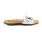 Strive Paros - Women\'s Adjustable Strap Slip-on Arch Supportive Sandal - White - Side