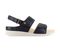 Strive Riviera II - Women's Fully Adjustable Arch Supportive Sandal - Navy - Side