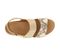 Strive Riviera II - Women's Fully Adjustable Arch Supportive Sandal -  Riviera Almond/Snake Birdseye