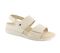 Strive Riviera II - Women's Fully Adjustable Arch Supportive Sandal - Latte - Angle
