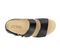 Strive Riviera II - Women's Fully Adjustable Arch Supportive Sandal - Black - Overhead