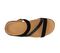 Strive Trio II - Women's Strappy Sandal with Arch Support -  Trio Black Velour/Sparkle Birdseye