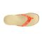 Strive Saria - Women\'s Arch Supportive Toe Post Sandal - Orange - Overhead