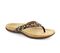 Strive Saria - Women\'s Arch Supportive Toe Post Sandal - Leopard - Angle