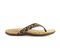 Strive Saria - Women\'s Arch Supportive Toe Post Sandal - Leopard - Side