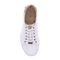 Revere Limoges Lace Up Sneakers - Women's - Coconut - Overhead