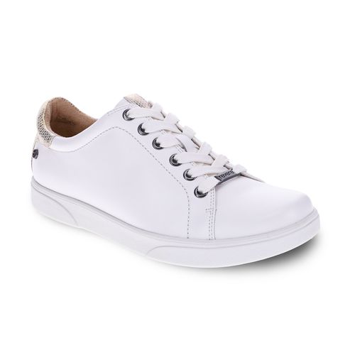 Revere Limoges Lace Up Sneakers - Women's - Coconut - Angle