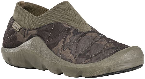 Oboz Whakata Puffy Low Print Sneakers (All Gender) - Camo Angle main