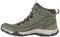 Oboz Women's Ousel Mid B-dry Hiking Shoe - Olive Branch Inside