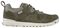 Oboz Women's Emma Low Suede Sneaker. - Eucalyptus Green Outside