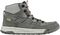 Oboz Men's Burke Mid Waterproof Chukka - Nimbus Gray Outside