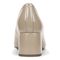 Vionic Carmel Womens Pump Dress - Taupe Crinkle Patent - Back