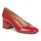 Vionic Carmel Women's Pump Dress Shoes - Red - Angle main
