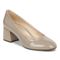 Vionic Carmel Womens Pump Dress - Taupe Crinkle Patent - Angle main