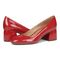 Vionic Carmel Women's Pump Dress Shoes - Red - pair left angle