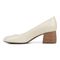 Vionic Carmel Women's Pump Dress Shoes - Cream - Left Side