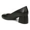 Vionic Carmel Womens Pump Dress - Black Nappa - Back angle