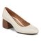 Vionic Carmel Women's Pump Dress Shoes - Cream - Angle main