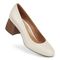 Vionic Carmel Women's Pump Dress Shoes - Cream - CARMEL-I7869LA100-CREAM-13fl-med
