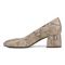Vionic Carmel Women's Pump Dress Shoes - Oatmeal - Left Side
