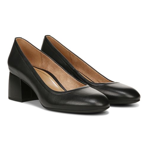 Vionic Carmel Womens Pump Dress - Black Nappa - Pair