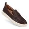 Vionic Uptown Women's Slip-On Loafer Moc Casual Shoes - Dark Brown - UPTOWN-I6609L6203-DARK BROWN-13fl-med