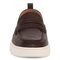 Vionic Uptown Women's Slip-On Loafer Moc Casual Shoes - Dark Brown - Front