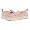 Vionic Uptown Women's Slip-On Loafer Moc Casual Shoes - Cameo Rose - pair left angle