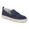 Vionic Uptown Women's Slip-On Loafer Moc Casual Shoes - Dark Denim - Angle main
