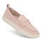 Vionic Uptown Women's Slip-On Loafer Moc Casual Shoes - Cameo Rose - UPTOWN-I6609LG657-CAMEO ROSE-13fl-med