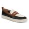 Vionic Uptown Women's Slip-On Loafer Moc Casual Shoes - Black Multi - Angle main