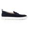 Vionic Uptown Women's Slip-On Loafer Moc Casual Shoes - Navy/ White - Right side