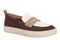 Vionic Uptown Women's Slip-On Loafer Moc Casual Shoes - Swiss Chocolate Multi - Angle main