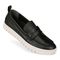 Vionic Uptown Women's Slip-On Loafer Moc Casual Shoes - Black Leather - UPTOWN-I6609L2002-BLACK-13fl-med