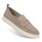 Vionic Uptown Women's Slip-On Loafer Moc Casual Shoes - Cobblestone - UPTOWN-I6609LG026-COBBLESTONE-13fl-med