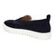 Vionic Uptown Women's Slip-On Loafer Moc Casual Shoes - Navy/ White - Back angle