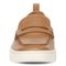 Vionic Uptown Women's Slip-On Loafer Moc Casual Shoes - Camel Leather - Front