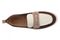 Vionic Uptown Women's Slip-On Loafer Moc Casual Shoes - Swiss Chocolate Multi - Top