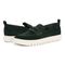 Vionic Uptown Women's Slip-On Loafer Moc Casual Shoes - Scarab - pair left angle