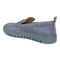 Vionic Uptown Women's Slip-On Loafer Moc Casual Shoes - Vintage Blue Haze - Back angle