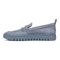 Vionic Uptown Women's Slip-On Loafer Moc Casual Shoes - Vintage Blue Haze - Left Side