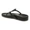 Vionic Solari Womens Thong Sandals - Black - Back angle