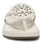 Vionic Solari Womens Thong Sandals - Cream - Front