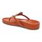 Vionic Solari Womens Thong Sandals - Clay - Back angle