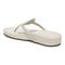 Vionic Solari Womens Thong Sandals - Cream - Back angle