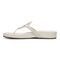 Vionic Solari Womens Thong Sandals - Cream - Left Side